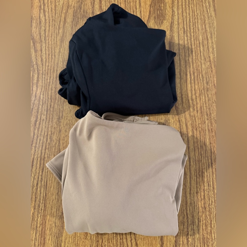Express Bundle Of 2 Body Contour High Compression Scoop Back Bodysuits